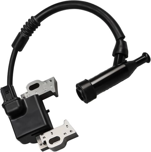 Ignition Coil with 4 Prongs Connector with Spark Plug Compatible with Honda Engines GX390T GX340 Water Pump WT40XK3 Generator EM5000SXK3 EB5000XK3 Replace# 30500-Z5T-003 in Saudi Arabia
