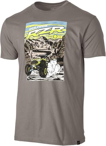 Polaris Men's RZR Desert Dusk Tee in Saudi Arabia