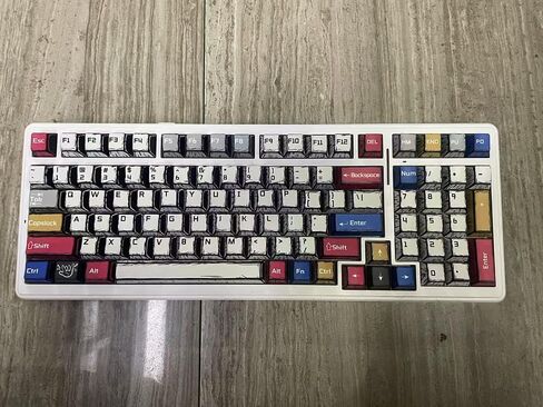 Aula F99 Pro Mechanical Keyboard, Wireless Gaming Keyboard Bluetooth Hot Swappable Custom Creamy Computer Keyboards in Saudi Arabia