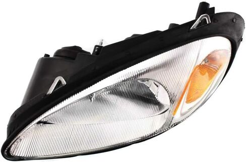 EPIC LIGHTING Headlight Lens and Housing Halogen Assembly Replacement for Chrysler 2001-2005 PT Cruiser [ CH2503131 5288764AH 5288764AI ] Right Passenger Side RH in Saudi Arabia