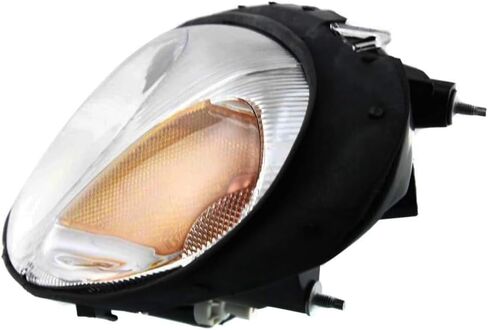 EPIC LIGHTING Headlight Lens and Housing Halogen Assembly Replacement for Chrysler 2001-2005 PT Cruiser [ CH2503131 5288764AH 5288764AI ] Right Passenger Side RH in Saudi Arabia