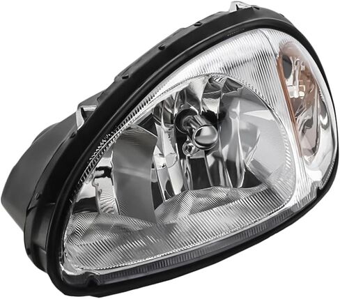 EPIC LIGHTING Headlight Lens and Housing Halogen Assembly Replacement for Chrysler 2001-2005 PT Cruiser [ CH2503131 5288764AH 5288764AI ] Right Passenger Side RH in Saudi Arabia