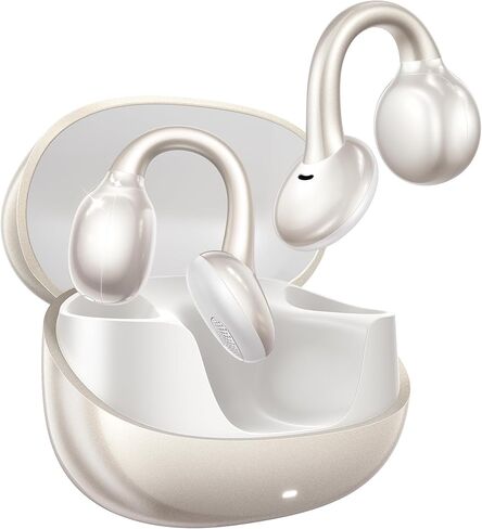 Joyroom OE3 Clip-on Earbuds ، سماعات أذن الأذن المفتوحة اللاسلكية مع التعرف التلقائي L-R ، والتحكم في الصنبور Omni ، والصوت الغامرة ، وتناسب 4.9G الخفيف للغاية ، مريح للتدريبات والاستخدام اليومي （أسود） in Kuwait