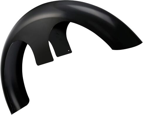 TCT-MOTORPARTS 21" Wheel Wrap Front Fender For Harley Touring Road King, Street Glide, Electra Glide FLHR FLHX FLHT Models Custom Baggers Painted Black in Saudi Arabia