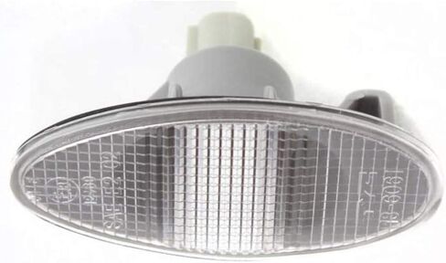 KarParts360 For Mitsubishi Lancer 2004 2005 2006 2007 Side Repeater Lights Driver and Passenger Side | Pair | With Bulb(s) | Replacement For MI2571100 | MR991187 in Saudi Arabia