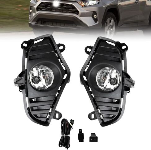 WILD BEAR LED Fog Lights Compatible with 2021 2022 2023 2024 Camry SE XSE ONLY, Includes (2) LED Fog Lamps With Switch Relay Wiring Harness in Saudi Arabia
