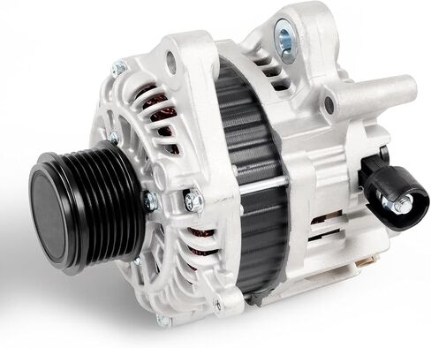 104210-6920 New Alternator Compatible with 2015-2020 Ford F-150 2.7L 3.5L V6 12V 225A 6-Groove Pulley Clockwise Replacement# 104210-6921 in Kuwait