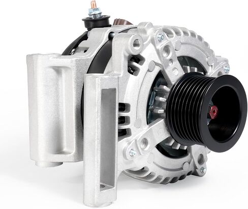 104210-6920 New Alternator Compatible with 2015-2020 Ford F-150 2.7L 3.5L V6 12V 225A 6-Groove Pulley Clockwise Replacement# 104210-6921 in Kuwait