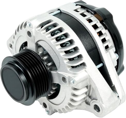 104210-6920 New ANTERNATOR متوافق مع 2015-2020 FORD F-150 2.7L 3.5L V6 12V 225A 6-GROOVE PUNLEY استبدال في اتجاه عقارب الساعة# 104210-6921 in Saudi Arabia