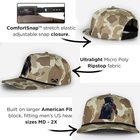 Paramount Outdoors Retriever Hunting Dog Hats for Men Performance أقمشة تمتد in Kuwait