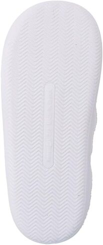 kensie Girls' Faux Fur Slippers – Cozy Slip-On House Slippers with Cute Patches, Soft Plush Indoor Shoes for Little Kid/Big Kid in Saudi Arabia