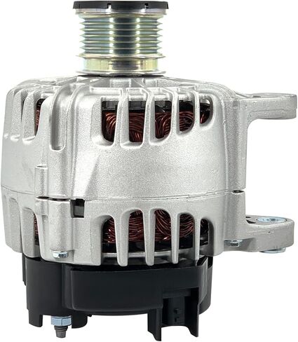 Alternator Compatible with 2008 2009 2010 Ford F250 F450 F350 F550 Super Duty V8 6.4L 12V 200A Replace# 90-29-5695, 11290, 210-0633, 210-0646, 94764, A-80391, 7C3T-10300-EE, 7C3Z-10346-EA in Kuwait