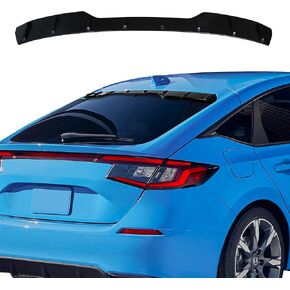 المفسد لـ Civic Sedan 2025-2022 بدون حفر جناح المفسد الجذع الخلفي لـ Civic سيدان (أسود لامع) in Kuwait