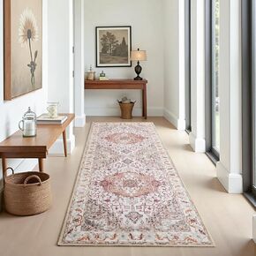 سجاد المنطقة 5 × 7 لغرفة المعيشة ، الماكينة القابلة للغسل سجاد قابلة للغسل -كومة كومة ، سجاد زهري ناعم للمطبخ ، غرفة الطعام ، غرفة نوم ، البرقوق in Kuwait