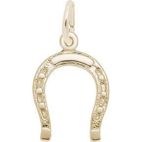 Rembrandt Classic Good Luck Horseshoe Charm - Metal - Gold-Plated Sterling Silver in Saudi Arabia