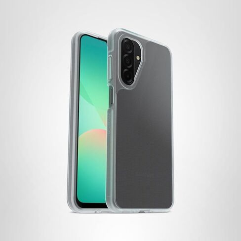 Otterbox Samsung Galaxy A36 5G React Series-أسود ، فائق الرقيق ، الصديق للجيب ، الحواف المرتفعة حماية الكاميرا والشاشة ، الشحن اللاسلكي متوافق (سفن وحدة واحدة في polybag) in Kuwait