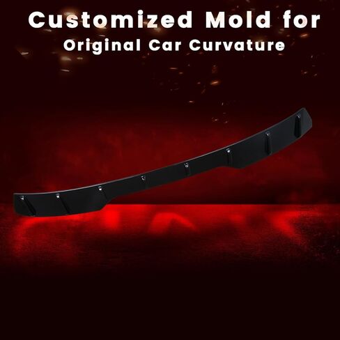 المفسد لـ Civic Sedan 2025-2022 بدون حفر جناح المفسد الجذع الخلفي لـ Civic سيدان (أسود لامع) in Kuwait