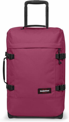 EASTPAK Tranverz L – 121L Large Wheeled Luggage with Dual Compartments, TSA Lock, Compression Straps & Smooth-Wheeling System, Wine Burgundy in Saudi Arabia