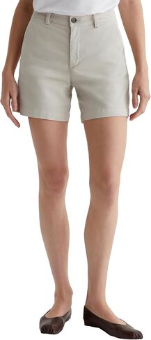 Women's Jude Mid Rise Chino Short, Sulfur Matcha Latte in Kuwait
