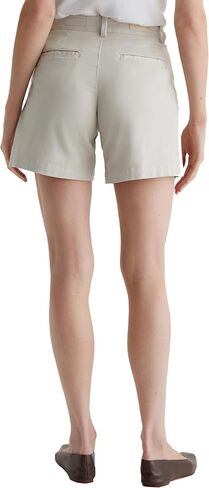 Women's Jude Mid Rise Chino Short, Sulfur Matcha Latte in Kuwait