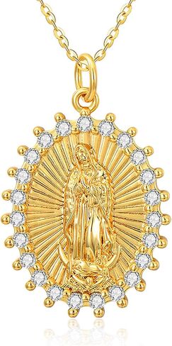 KZX Archangel Michael Necklace 925 Sterling Silver Angel Pendant Necklace Gift for Men Women Spiritual Protection Amulet in Kuwait