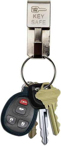 Lucky Line Key Tag Rack ، حزمة 6 ، Clear (60562) in Saudi Arabia