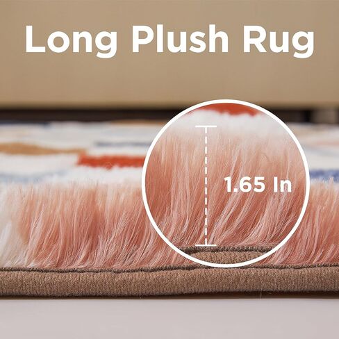 Andency 5 × 7 قدمًا سجادة أبيض وأسود لغرفة المعيشة كلاسيكية متدفقات أشعث سجادة غير انزلاقية غير ناعمة ناعمة رقيقة من السجاد غامض غرفة نوم أطفال غرفة طفل رضيع ، ديكور منزل لطيف. in Kuwait