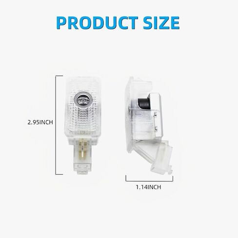 شعار ضوء باب السيارة ، HD Colorfast LED مصابيح الترحيب مصابيح التوافق مع Acura MDX ZDX RLX TL ، Puddle Lights Logo Automotive Micro-Labeling Suite in Saudi Arabia