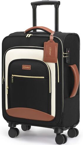 Carry On Underseat Multi-functional, 16-inch Underseater Lightweight Overnight Suitcase for Women in Kuwait