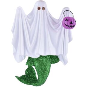 December Diamonds Mermen Boo Figurine - Halloween-Themed Decorative Figurine