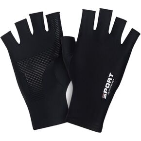 SUJAYU Fingerless UV Protaction Gloves Driving Gloves Sailing Gloves Kayak Gloves Paddling Gloves Rowing Gloves, UV Gloves Sun Gloves Sun Protection Gloves, Fishing Gloves Men & Women