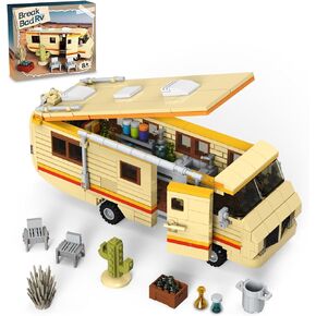 Breaking RV Model Bad Car Building Set, Creative Breaking Merchandise Van Bad Building Bricks Kit for Gifts, Educational DIY Building Set Toy for Teens & Adults (426PCS)