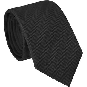 Ties for Boys, Boys Black/Red/Blue Tie, 2.36" Self Solid Color Kids Ties for Boys 10 12 14 16 Years