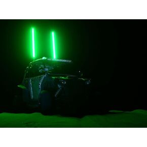 5150 Whips High Powered LED Color Changing Whip with Wireless Remote - Crazy Bright. Crazy Strong (Magnetic Quick Release, 2 LED Whips - 4Ft)