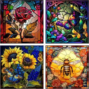 ARTMYRUI Cactus Diamond Painting Kits for Adults,5D Diamond Art Kits,DIY Plant Diamond Dots Paint with Diamonds Paint by Numbers Crystal Art for Home Wall Decor Gifts（12x16inch）.