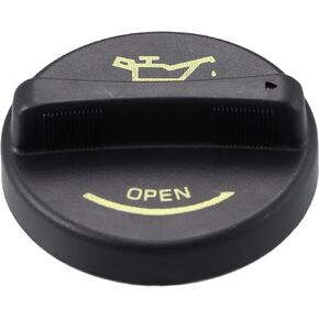X AUTOHAUX Engine Fuel Tank Cap Gas Oil Filler Plug Cover Replace 26510-26620 for Hyundai Tiburon 2003-2008 for Kia Spectra 2002-2008 Black
