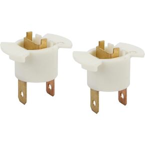 MOTOALL 33116-SD4-961 Car H1 Halogen Headlight Bulb Socket Holder Adapter Pack of 2