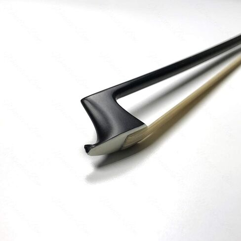 Carbon Fiber Violin Bow 1/2 Size Violin Bow Unbleached Black Horse Hair Art No.VBN108 in Kuwait