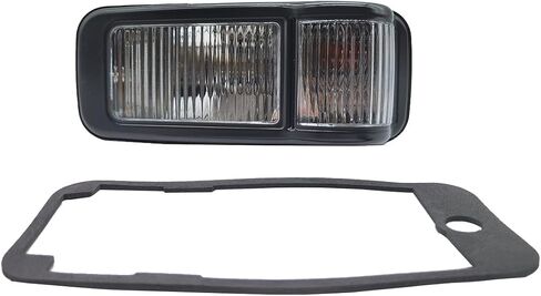 Truck Side Marker Park Light Door Clear Amber Lamp Compatible With Isuzu NPR 2008-2015, NPR-HD 2008-2016, NQR 2008-2016, NRR 2008-2016 4HK1, 4JJ1 Turbo/NA 8980397783 (Left Side) in Saudi Arabia