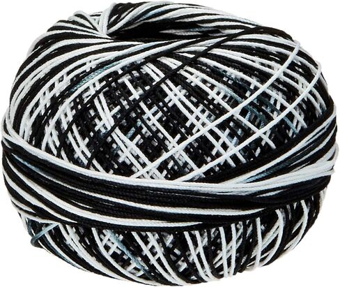 Handy Hands Lizbeth خيط كروشيه من القطن المصري، خيط وشم، وخيط حياكة دانتيل مقاس 10 (25 جرام 122 ياردة) - HH10148، حمار وحشي in Kuwait