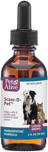 PetAlive Scare-D-Pet للخوف من الضوضاء العالية لدى الكلاب والقطط، 59 مل in Kuwait