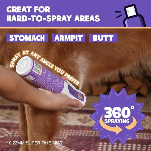 HICC PET Dog Wound Care Spray HOCl Formula Skin Repair & Healing Spray for Minor Cuts, Scrapes, Rashes, Hot Spots Treatment, Soothe Itching, Safe for All Animals, 10 Fl Oz in Saudi Arabia