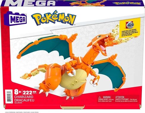 Mega Pokémon Building Toys Set Build & Show Bulbasaur with 175 Pieces, Articulated and Poseable, 4 Inches Tall, for Kids in Saudi Arabia