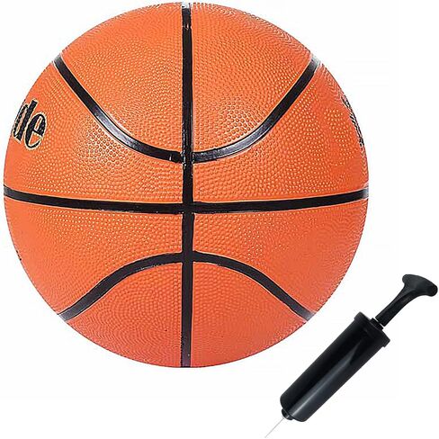 SPDTECH Rubber Basketball Size 3,5 Youth Practice Training Outdoor and Indoor Ball for School Students Boys Girls Sports Game Play Not Official Competition Just for Fun in Saudi Arabia