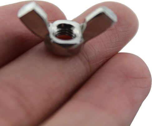 TAODAN 20PCS M5 Wing Nuts Stainless Steel 304 Fastener Parts Hurricane Screws Manual Twist Lugs Butterfly Nuts Used in Mechanical Equipment Electronic Equipment and Communication Equipment in Saudi Arabia