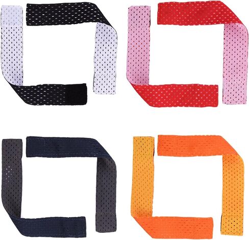 Saycker 8pcs Sports Sleeve Straps, Jersey Sleeve Bands Sleeve Holders Soccer Softball Sleeve Ties Sleeve Clips Soccer Softball Shirts Ties for Softball Soccer (Multicolor) in Saudi Arabia
