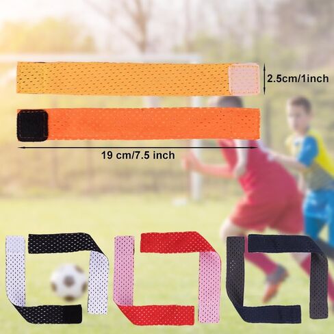 Saycker 8pcs Sports Sleeve Straps, Jersey Sleeve Bands Sleeve Holders Soccer Softball Sleeve Ties Sleeve Clips Soccer Softball Shirts Ties for Softball Soccer (Multicolor) in Saudi Arabia