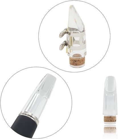 قطعة فم كلارينيت احترافية شفافة وشفافة من ERYUE in Kuwait