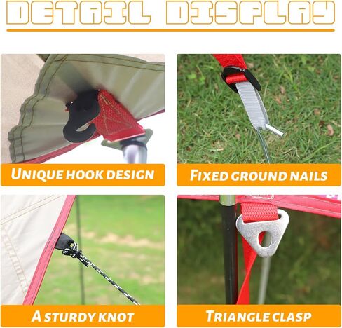 Rainleaf Waterproof Car Awning Sun Shelter,Waterproof 210D2500mm Fabric for SUV,Portable Sun Shade for Outdoor Camping,Canopy Camper Trailer,Sand in Kuwait