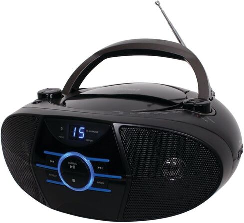 Jensen CD-560 Portable Stereo CD Player with AM/FM Stereo Radio and Bluetooth in Saudi Arabia